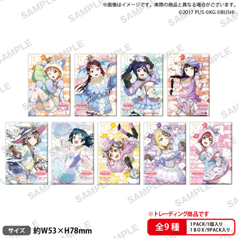 『ラブライブ!スクールアイドルフェスティバル』しかくい缶バッジコレクション Aqours アニマルver. BOX